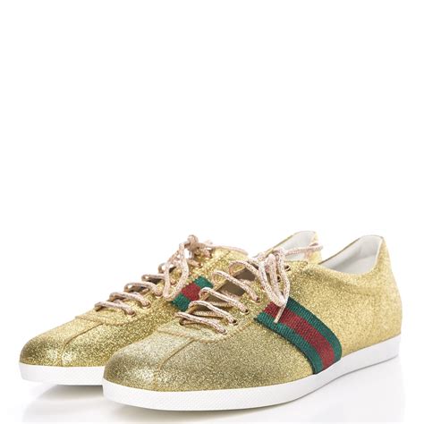 gucci bambi web metallic sneakers|Gucci Bambi Sneakers .